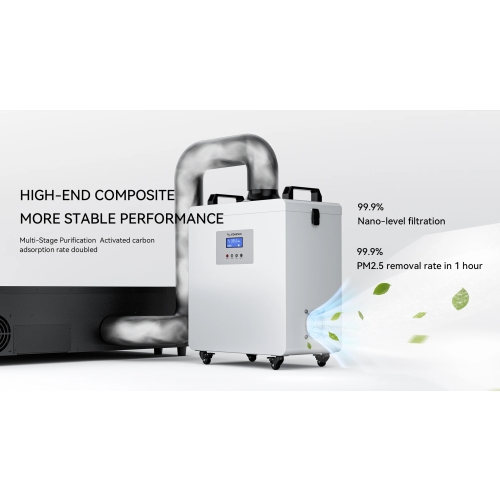 Atomstack D4 avgasrenare och rökutsug